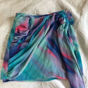 Multi colored skirt